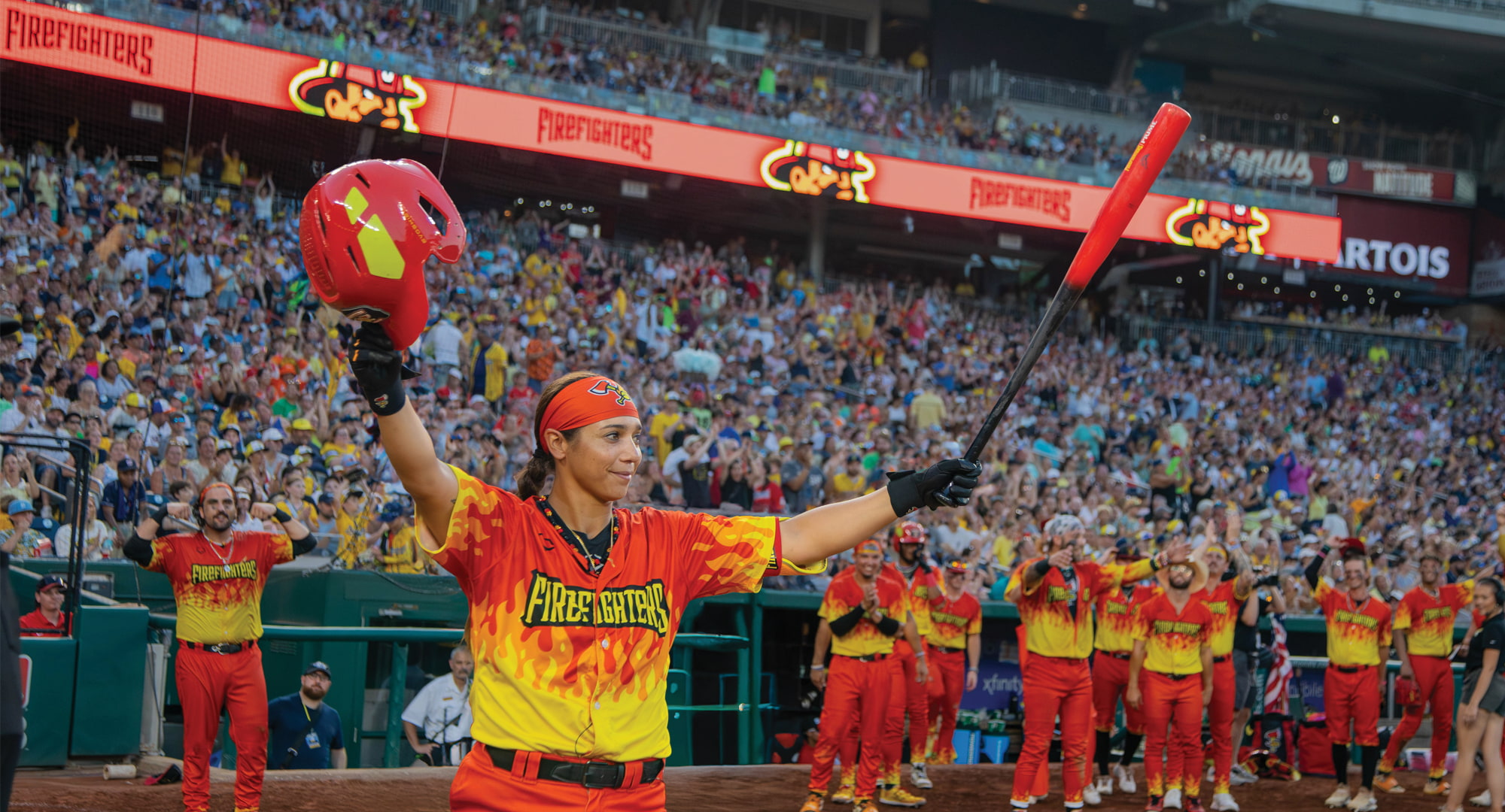 When Firefighting Meets Banana Ball